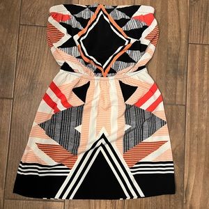 Express strapless dress 👗